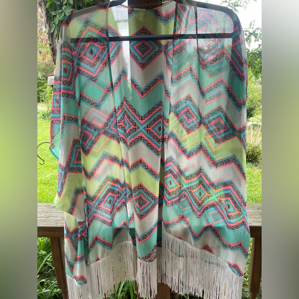 OP Kimono or beach cover up Size Small